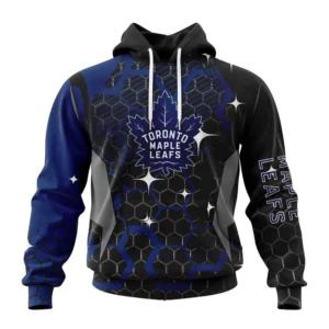 Hoodie NHL Toronto Maple Leafs, Specialized Design With Motocross Syle V0222 QTNHL080524A42HD