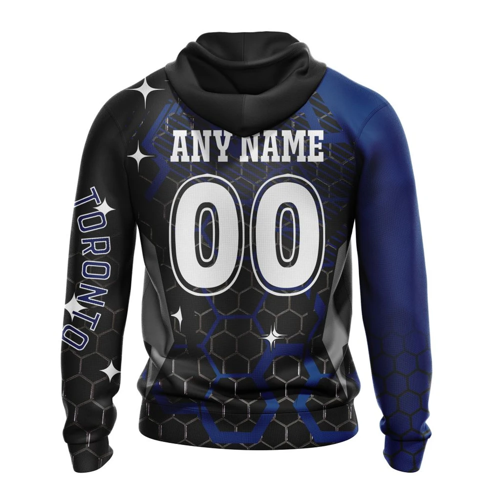 Hoodie NHL Toronto Maple Leafs, Specialized Design With Motocross Syle V0222 QTNHL080524A42HD - Image 2