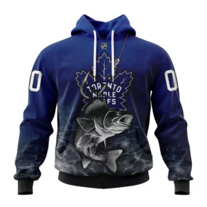 Hoodie NHL Toronto Maple Leafs, Specialized Fishing Style St2201 QTNHL080524A163HD