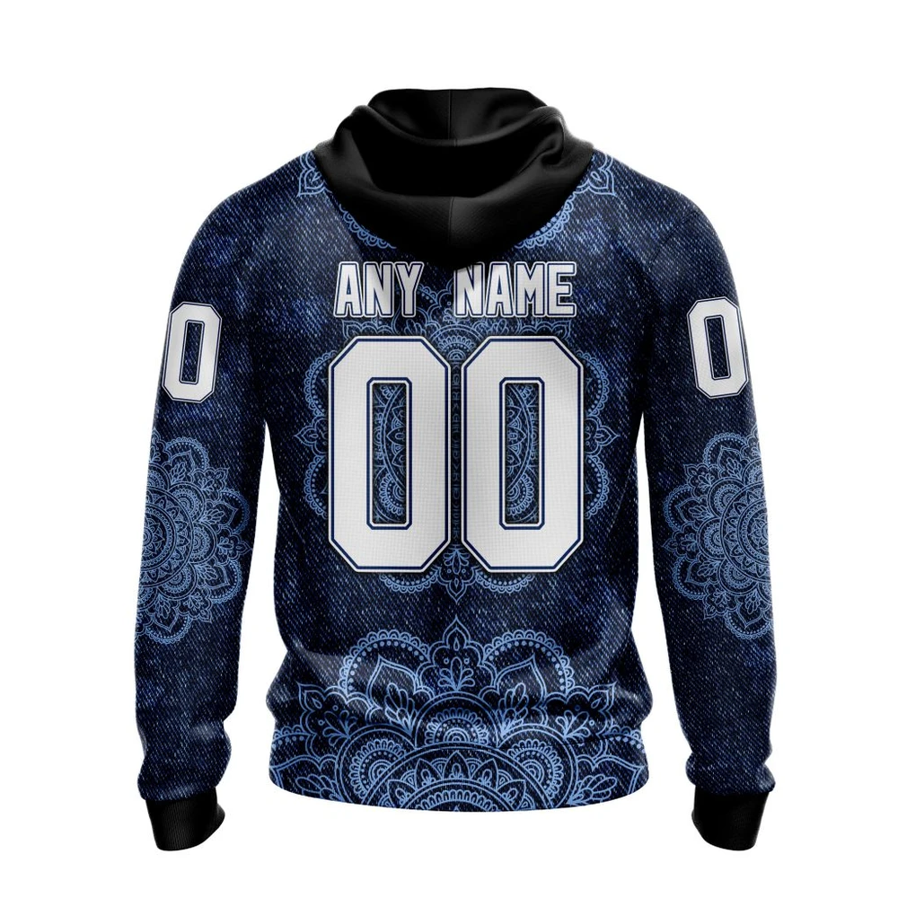 Hoodie NHL Toronto Maple Leafs, Specialized Mandala Style St2201 QTNHL080524A4055HD - Image 2