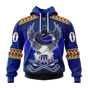 Hoodie NHL Vancouver Canucks, Celebrate Indigenous Culture With Specialized Wasac Night V0122 QTNHL080524A3974HD