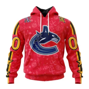 Hoodie NHL Vancouver Canucks Special All-Star Game Design St2401 QTNHL080524A791HD