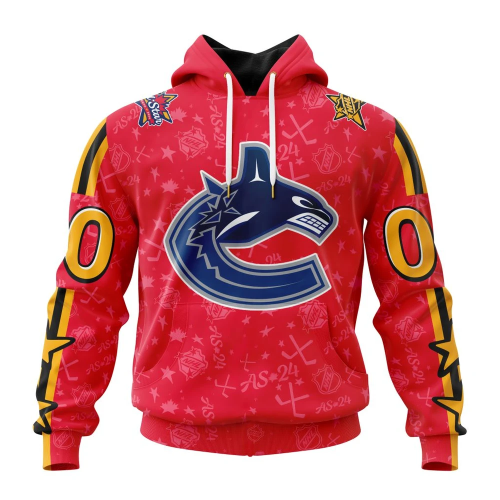 Hoodie NHL Vancouver Canucks Special All-Star Game Design St2401 QTNHL080524A791HD