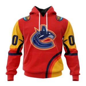 Hoodie NHL Vancouver Canucks Special All-Star Game Design With Florida Sunset QTNHL080524A2584HD