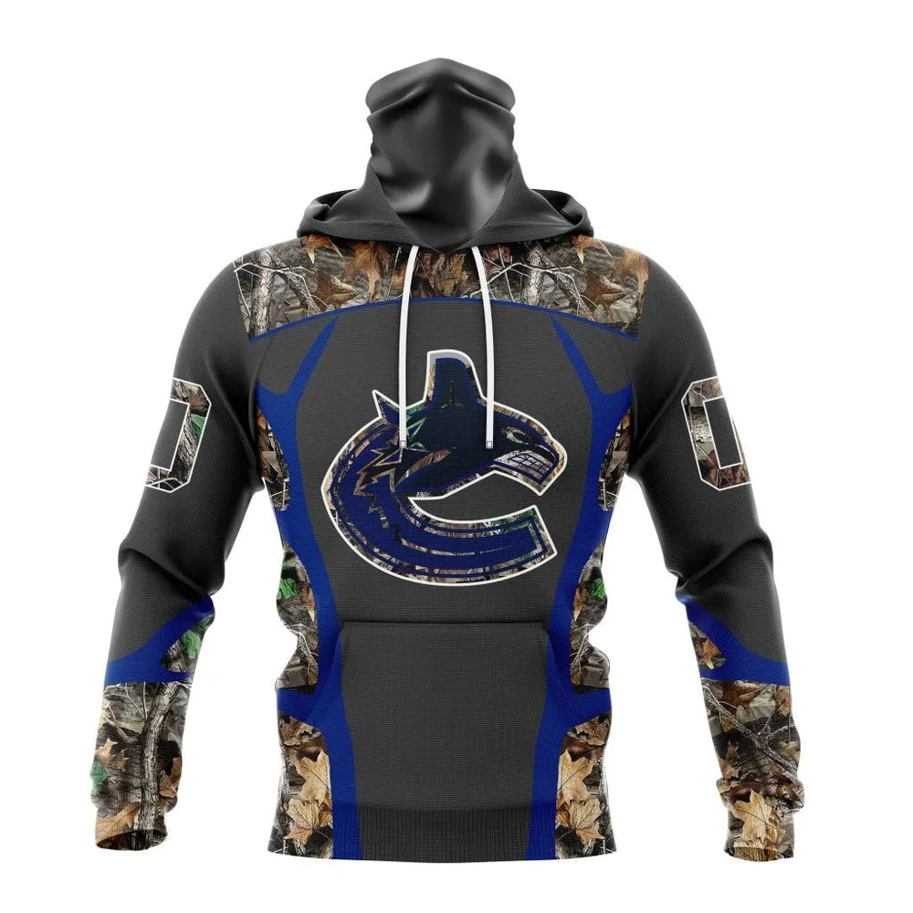 Hoodie NHL Vancouver Canucks Special Camo Hunting Design V2302 QTNHL080524A2201HD