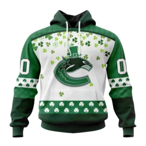 Hoodie NHL Vancouver Canucks Special Design For St. Patrick Day St2401 QTNHL080524A1233HD