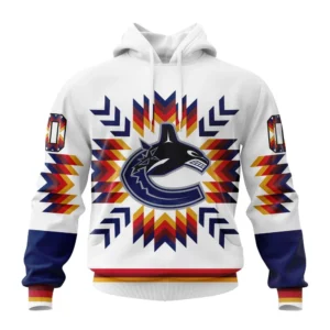 Hoodie NHL Vancouver Canucks Special Design With Native Pattern St2302 QTNHL080524A1569HD