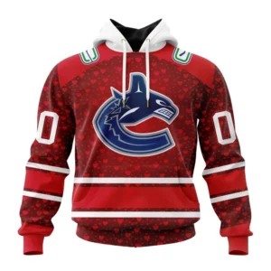 Hoodie NHL Vancouver Canucks Special Gift For Valentines Day St2401 QTNHL080524A983HD