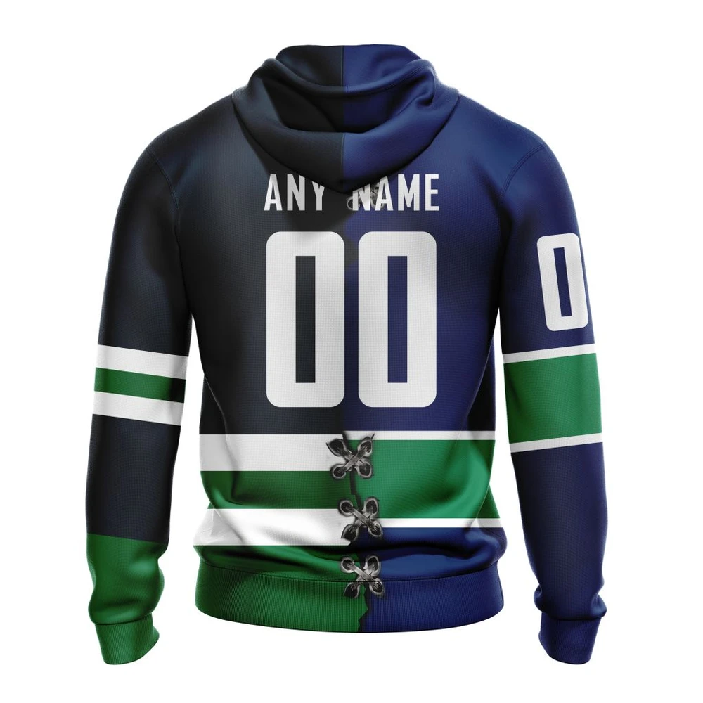 Hoodie NHL Vancouver Canucks Special Home Mix Reverse Retro Personalized Kits QTNHL080524A920HD - Image 2