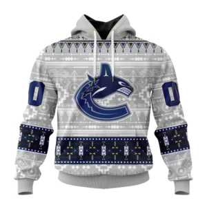 Hoodie NHL Vancouver Canucks Special Native Design St2302 QTNHL080524A2045HD