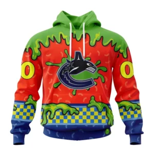Hoodie NHL Vancouver Canucks Special Nickelodeon Design St2301 QTNHL080524A1169HD