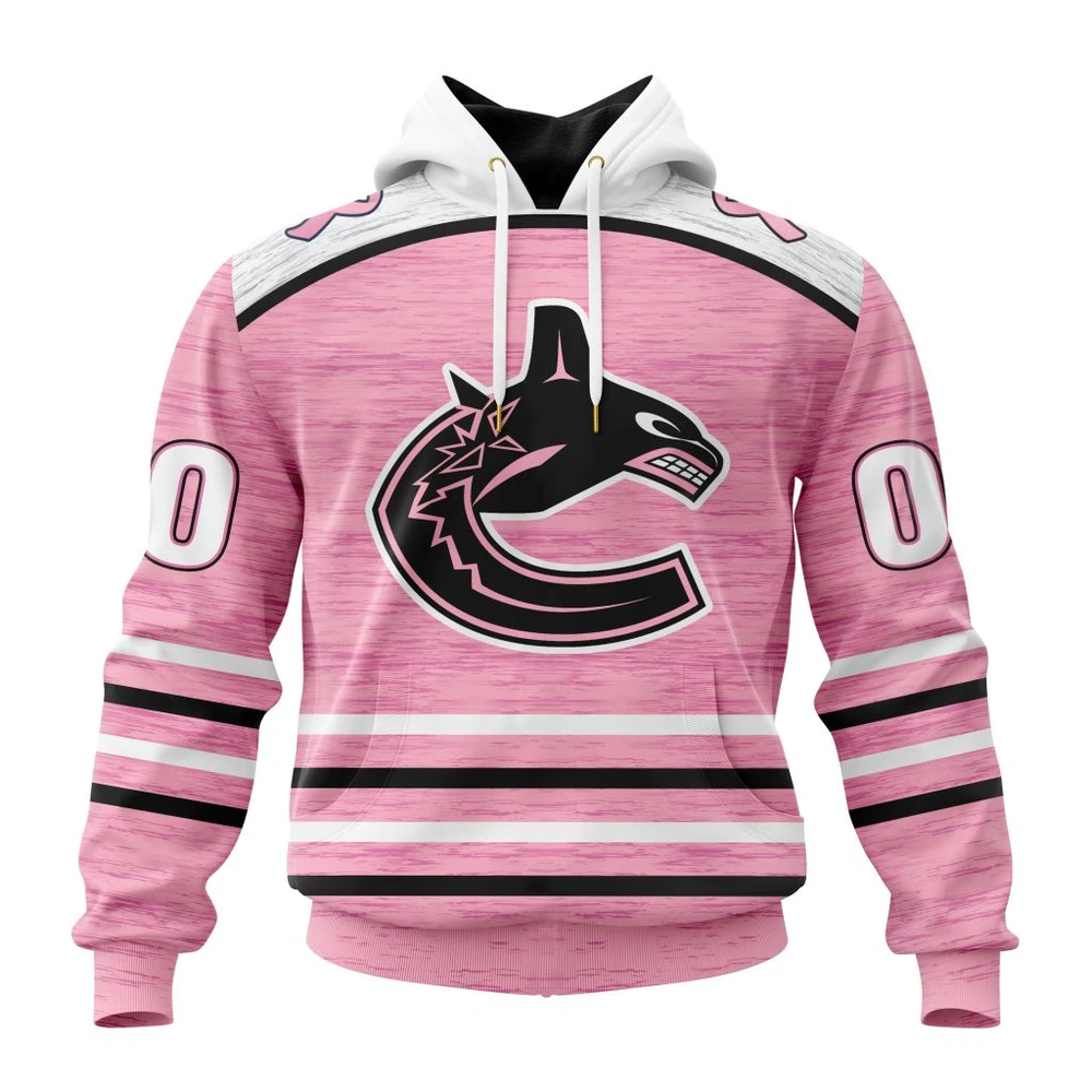 Hoodie NHL Vancouver Canucks Special Pink Fight Breast Cancer Design St2304 QTNHL080524A1732HD