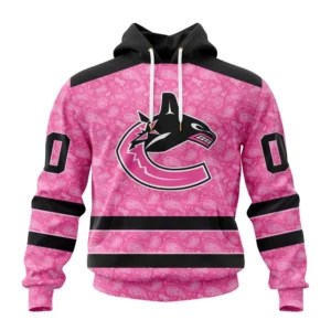 Hoodie NHL Vancouver Canucks Special Pink Fight Breast Cancer St2306 QTNHL080524A1628HD