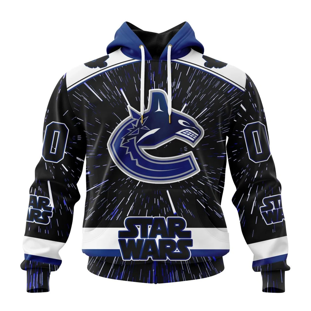 Hoodie NHL Vancouver Canucks Special Star Wars Design St2303 QTNHL080524A1110HD