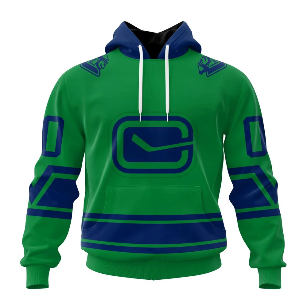 Hoodie NHL Vancouver Canucks Special Two-Tone Design St2401 QTNHL080524A444HD