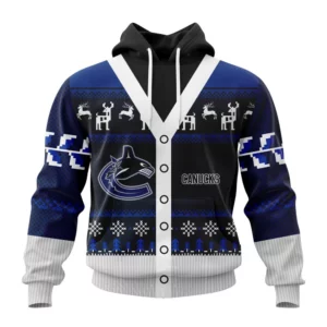 Hoodie NHL Vancouver Canucks, Specialized Chrismas Season QTNHL080524A2783HD