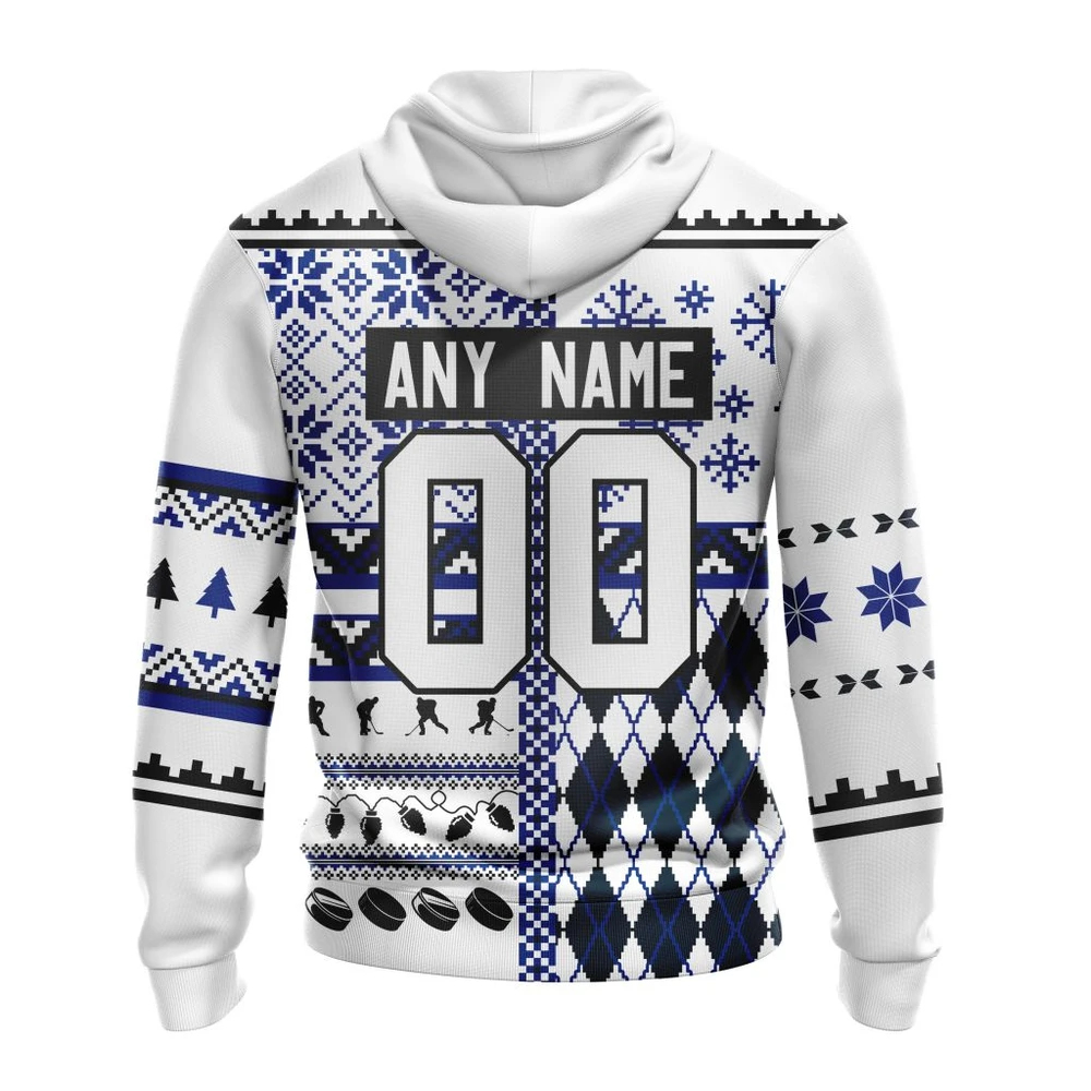 Hoodie NHL Vancouver Canucks, Specialized Unisex Christmas Is Coming V01 QTNHL080524A2900HD - Image 2