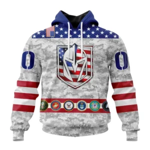 Hoodie NHL Vegas Golden Knights Armed Forces Appreciation St2201 QTNHL080524A2759HD