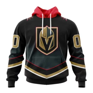 Hoodie NHL Vegas Golden Knights Personalize Gradient Series Concept St2301 QTNHL080524A1337HD