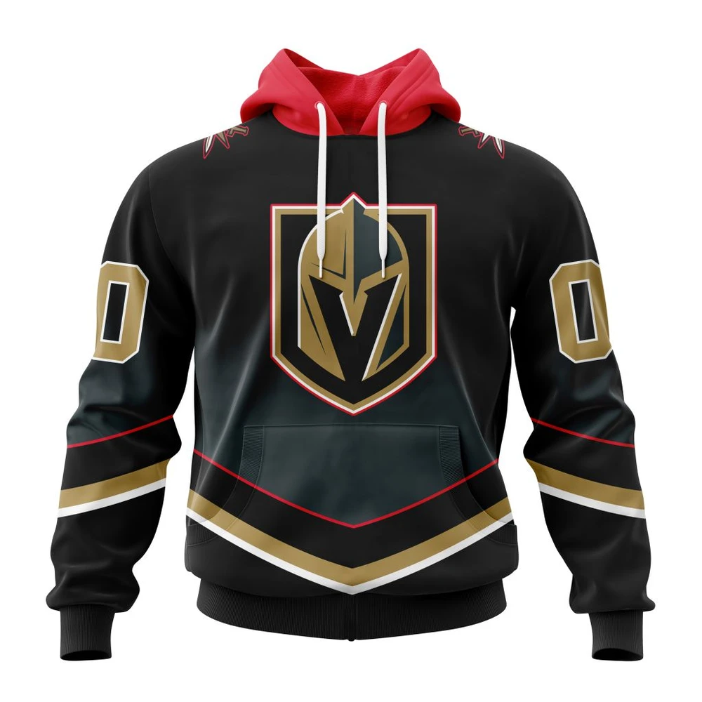 Hoodie NHL Vegas Golden Knights Personalize Gradient Series Concept St2301 QTNHL080524A1337HD
