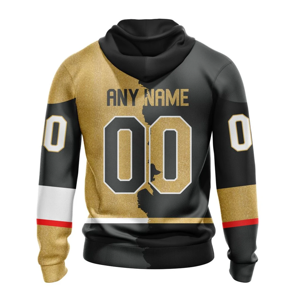 Hoodie NHL Vegas Golden Knights Personalize Home Mix Away Kits QTNHL080524A1501HD - Image 2