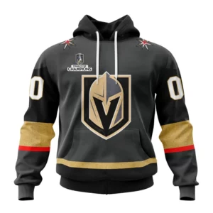 Hoodie NHL Vegas Golden Knights Personalized Away Kits QTNHL080524A1532HD