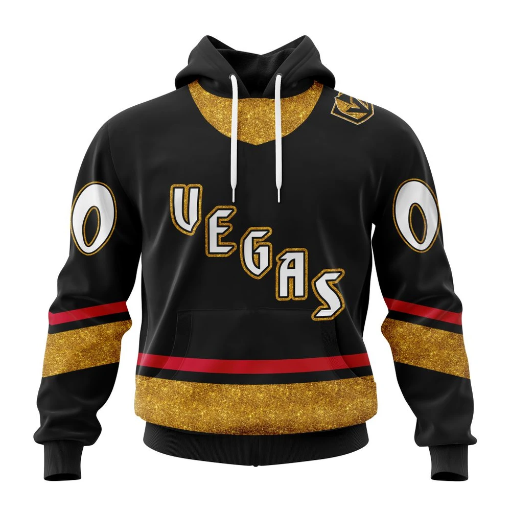 Hoodie NHL Vegas Golden Knights Reverse Retro Kits QTNHL080524A141HD