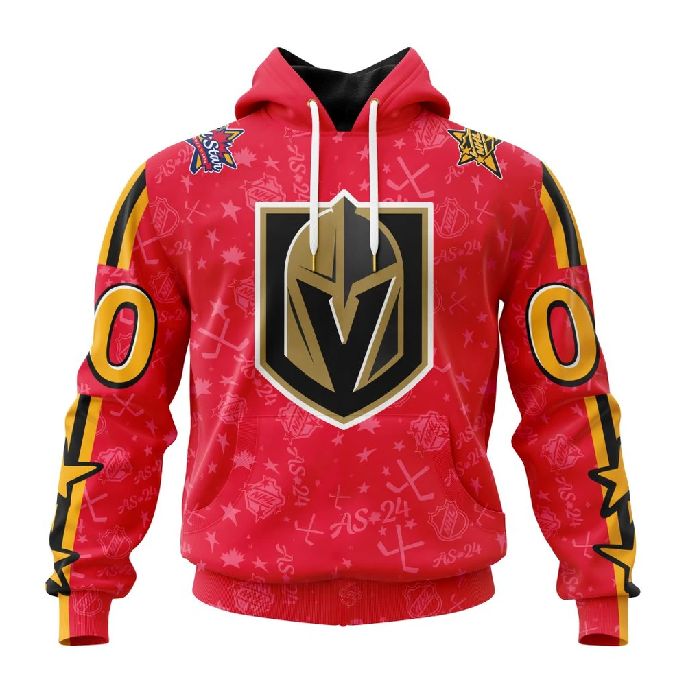 Hoodie NHL Vegas Golden Knights Special All-Star Game Design St2401 QTNHL080524A790HD