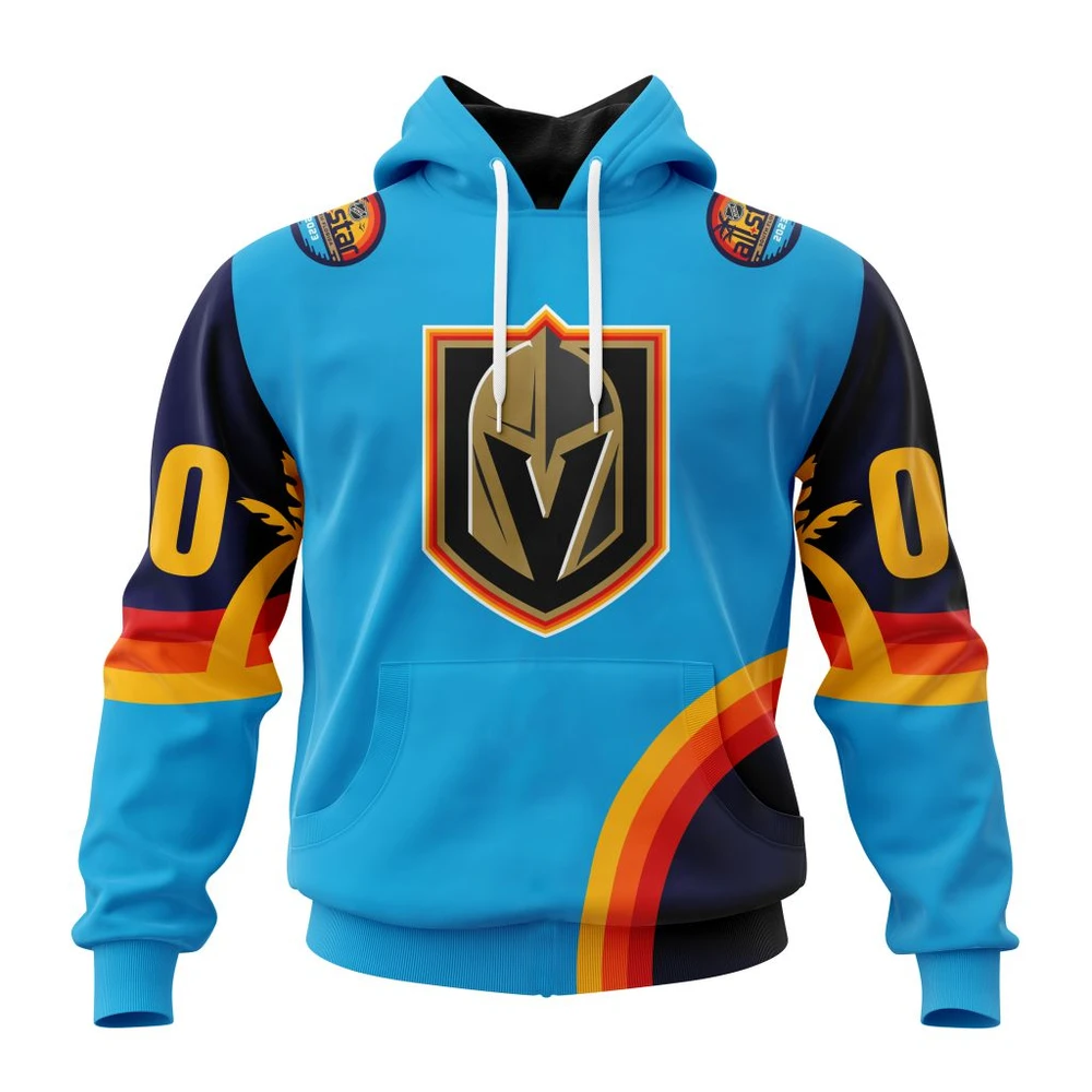 Hoodie NHL Vegas Golden Knights Special All-Star Game Design With Atlantic Ocean QTNHL080524A2553HD