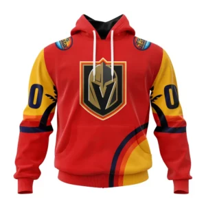 Hoodie NHL Vegas Golden Knights Special All-Star Game Design With Florida Sunset QTNHL080524A2583HD