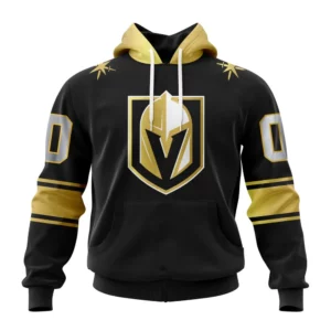 Hoodie NHL Vegas Golden Knights Special Black And Gold Design St2401 QTNHL080524A757HD