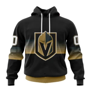 Hoodie NHL Vegas Golden Knights Special Black And Gradient Design St2301 QTNHL080524A1396HD