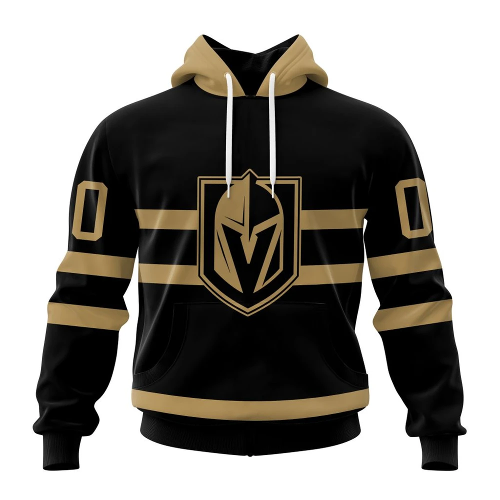 Hoodie NHL Vegas Golden Knights Special Blackout Design St2401 QTNHL080524A585HD