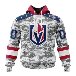 Hoodie NHL Vegas Golden Knights Special Camo Design For Veterans Day St2301 QTNHL080524A1794HD