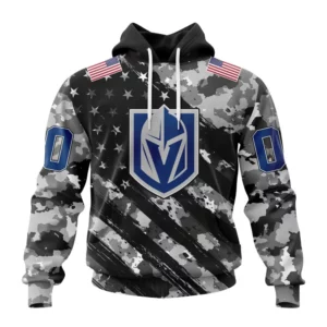 Hoodie NHL Vegas Golden Knights Special Camo Military Design St2301 QTNHL080524A2164HD
