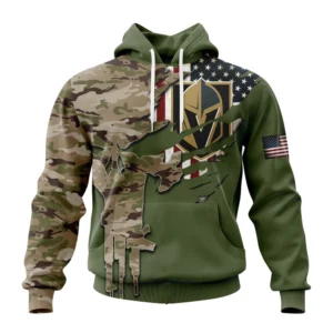 Hoodie NHL Vegas Golden Knights Special Camo Skull Design St2303 QTNHL080524A1701HD