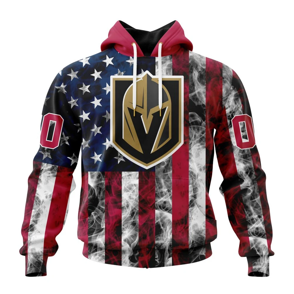 Hoodie NHL Vegas Golden Knights Special Design For Independence Day The Fourth Of July St2401 QTNHL080524A475HD
