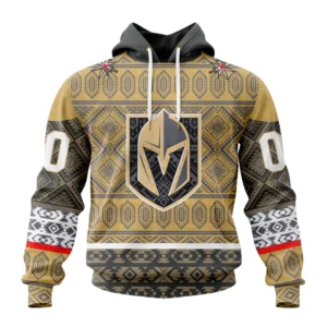 Hoodie NHL Vegas Golden Knights Special Design With Native Pattern St2303 QTNHL080524A1294HD