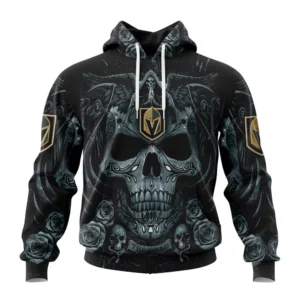 Hoodie NHL Vegas Golden Knights Special Design With Skull Art St2203 QTNHL080524A3116HD
