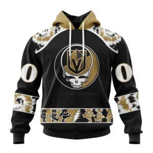 Hoodie NHL Vegas Golden Knights Special Grateful Dead Design St2301 QTNHL080524A2192HD