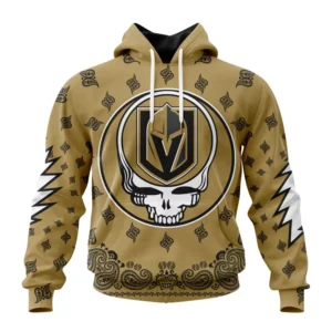 Hoodie NHL Vegas Golden Knights Special Grateful Dead Design St2303 QTNHL080524A234HD