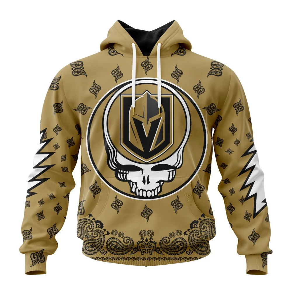 Hoodie NHL Vegas Golden Knights Special Grateful Dead Design St2303 QTNHL080524A234HD