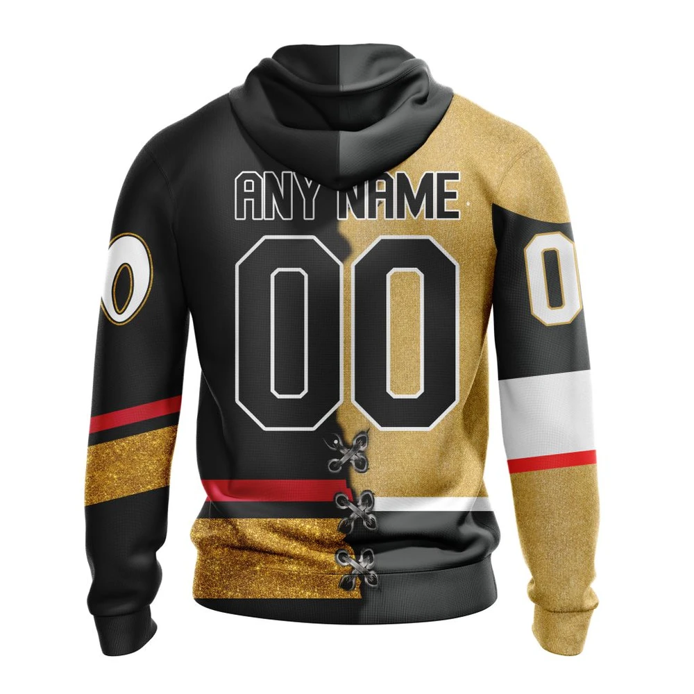 Hoodie NHL Vegas Golden Knights Special Home Mix Reverse Retro Personalized Kits QTNHL080524A919HD - Image 2