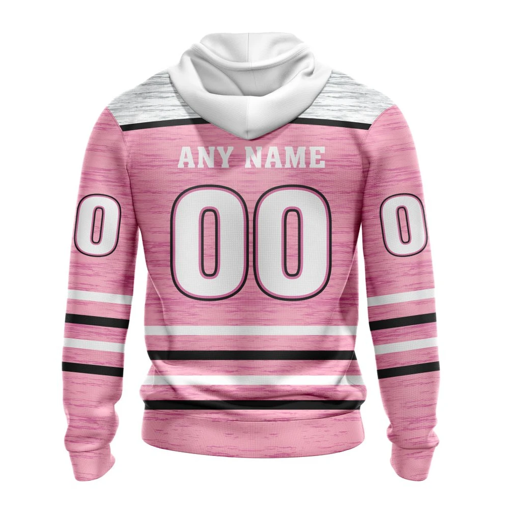 Hoodie NHL Vegas Golden Knights Special Pink Fight Breast Cancer Design St2304 QTNHL080524A1731HD - Image 2