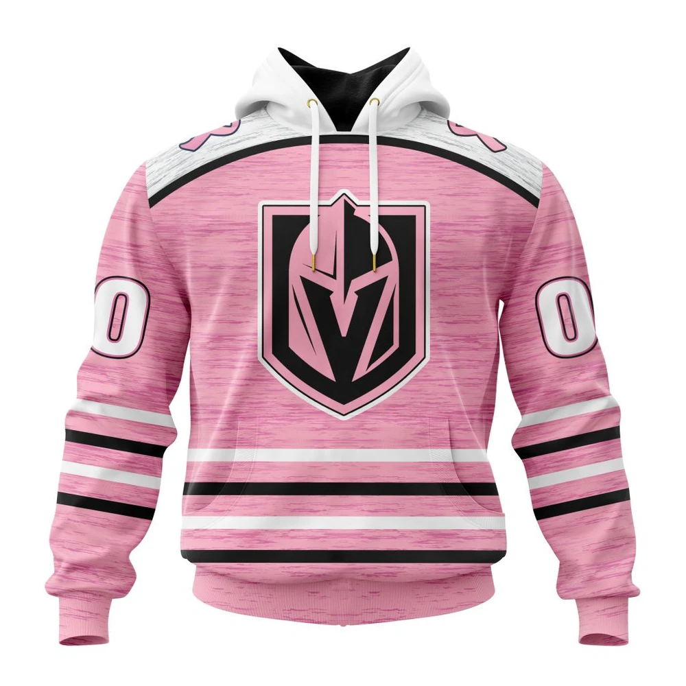 Hoodie NHL Vegas Golden Knights Special Pink Fight Breast Cancer Design St2304 QTNHL080524A1731HD