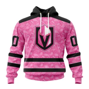 Hoodie NHL Vegas Golden Knights Special Pink Fight Breast Cancer St2306 QTNHL080524A1627HD