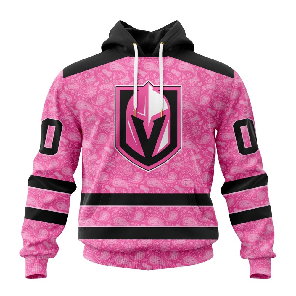 Hoodie NHL Vegas Golden Knights Special Pink Fight Breast Cancer St2306 QTNHL080524A1627HD