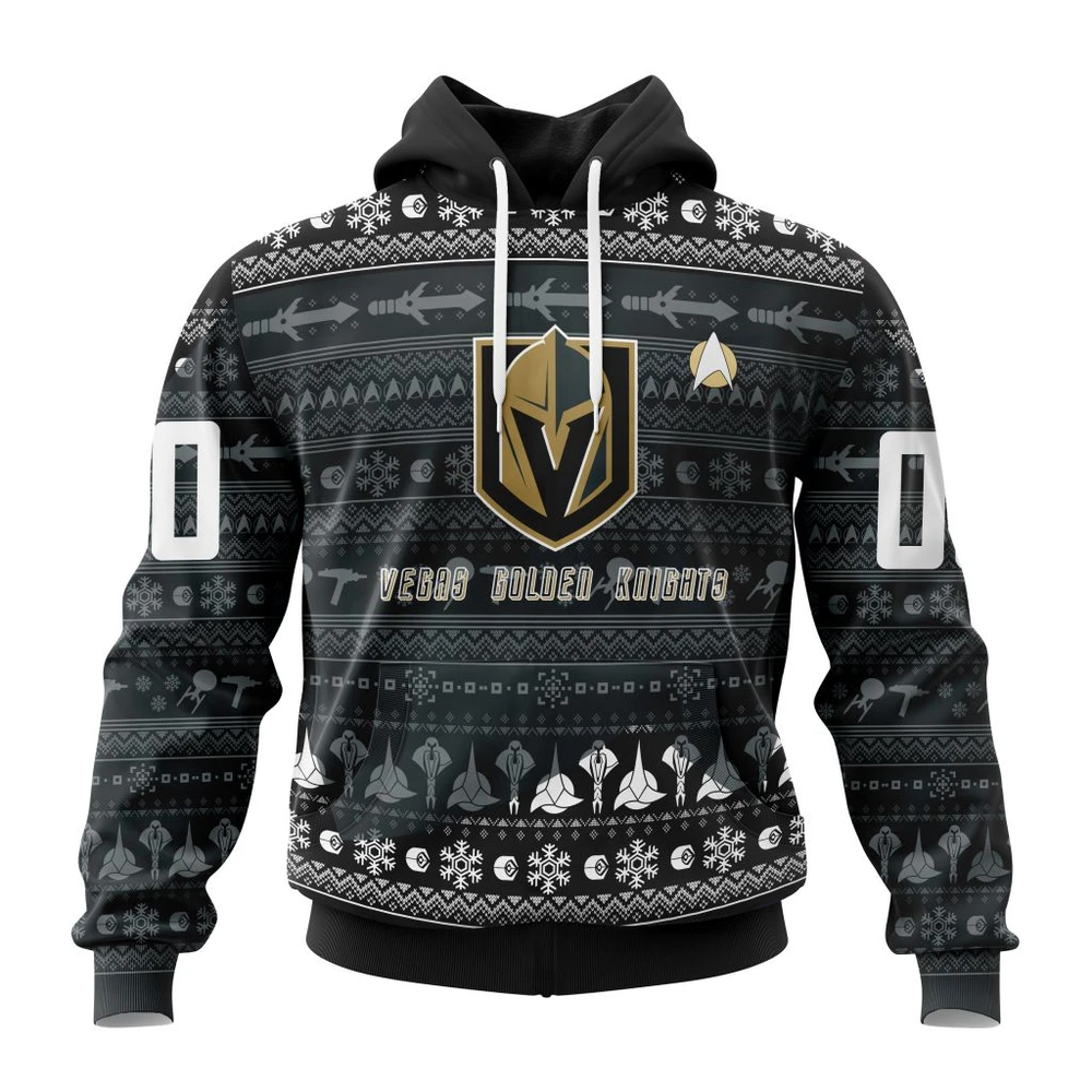 Hoodie NHL Vegas Golden Knights Special Star Trek Design St2201 QTNHL080524A2999HD