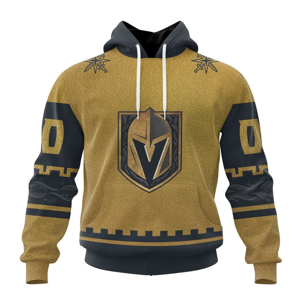 Hoodie NHL Vegas Golden Knights Special Two-Tone Design St2401 QTNHL080524A443HD