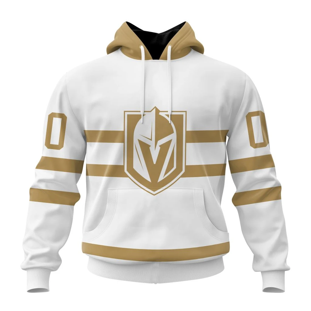 Hoodie NHL Vegas Golden Knights Special Whiteout Design St2401 QTNHL080524A553HD